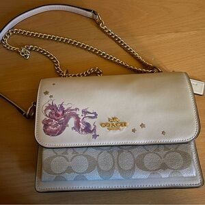 Coach Klare Lunar New Year of the Dragon Shoulder/Crossbody Bag